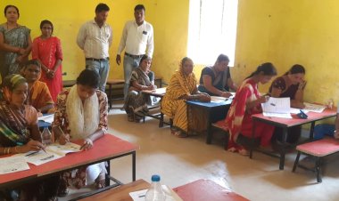 पथरिया  विकास खण्ड के 3416 असाक्षरों ने साक्षर बनने दी परीक्षा , कहा नही कहलायेंगे अनपढ़