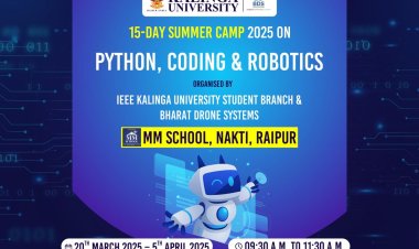एमएम स्कूल, रायपुर में 15 दिवसीय रोबोटिक्स और कोडिंग समर कैंप का आयोजन