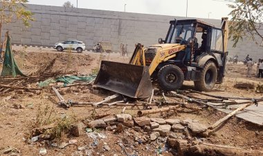 *पेंड्रीडीह बाईपास के आस पास से हटाया गया बेजा कब्जा! हाईकोर्ट में दाखिल जनहित याचिका के परिपालन में प्रशासन की कार्रवाई*