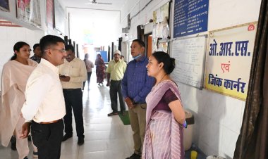 *सीपत, मस्तूरी, मल्हार के अस्पतालों का हो रहा कायाकल्प,कलेक्टर ने लिया जायज़ा,एक महीने में कार्य पूर्ण करने दिए निर्देश*