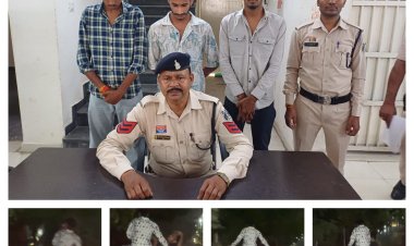 *अग्रसेन चौक में देर रात कार में स्टंटबाजी करने वाले तीन युवकों को पुलिस ने किया गिरफ्तार,की गई प्रतिबंधात्मक कार्रवाई*