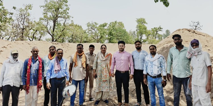 *एक हजार ट्रैकटर डंप रेत जप्त,कलेक्टर के निर्देश पर संयुक्त टीम की बड़ी कार्रवाई*