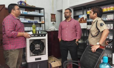 *कलेक्टर -एसपी ने सामुदायिक स्वास्थ्य केंद्र का किया औचक निरीक्षण*  *अस्पताल की अव्यवस्था पर जताई नाराजगी