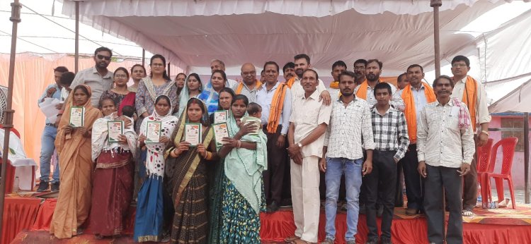 समाधान शिविर में नगर के 1031 नागरिकों के विभिन्न समस्याओं , मांगो का हुआ निराकरण