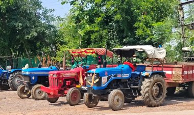 *खनिजो के अवैध उतखनन परिवहन पर 07 वाहन जप्त**