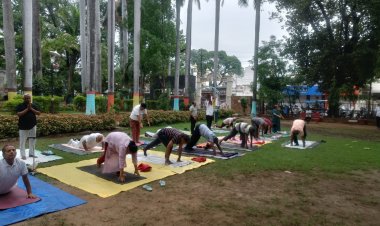 योग वर्तमान युग की सबसे महत्वपूर्ण विरासत है - योगाचार्य अनिल तिवारी 