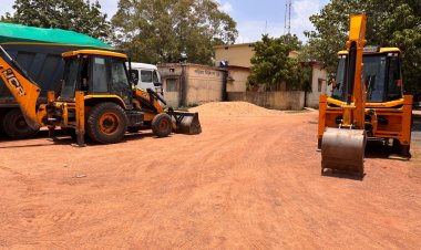 अवैध रेत उत्खनन पर कड़ी कार्रवाई, 2 जेसीबी लोडर और 2 हाइवा वाहन जप्त