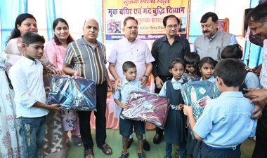 *विधायक अमर अग्रवाल ने मूक बधिर एवं मंदबुद्धि दिव्यांग स्कूल का किया शुभारंभ*