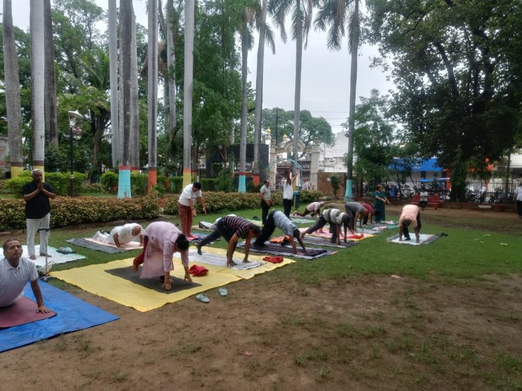 योग वर्तमान युग की सबसे महत्वपूर्ण विरासत है - योगाचार्य अनिल तिवारी 