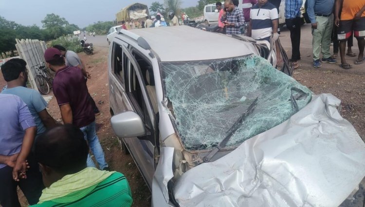 *बड़ी ख़बर: बिलासपुर तखतपुर मुख्य मार्ग पर भीषण सड़क दुर्घटना, कार सवार तीन लोगों की मौत,दो की हालत गंभीर*
