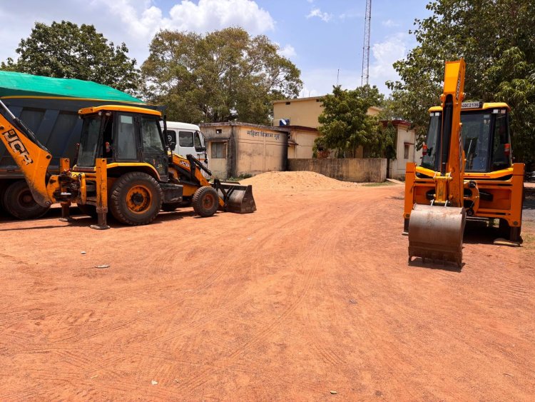 अवैध रेत उत्खनन पर कड़ी कार्रवाई, 2 जेसीबी लोडर और 2 हाइवा वाहन जप्त