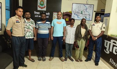 *हेड कांस्टेबल की पैतृक जमीन को दलालों ने किसी अन्य को बेच दी, पांच आरोपी गिरफ्तार, शिक़ायत के दो माह बाद हुई कार्रवाई*