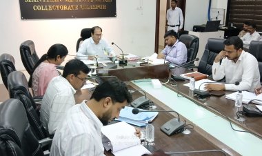 *कलेक्टर ने की भू अर्जन के लंबित मामलों की समीक्षा, माह भर में पूर्ण करने दिए निर्देश*