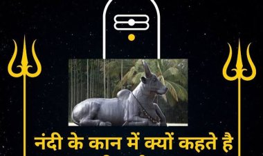 *नंदी के कान में क्यों बोली जाती है मनोकामना ? जाने कैसे हुआ नन्दी का पादुर्भाव,जानिए इसके पीछे का रहस्य*