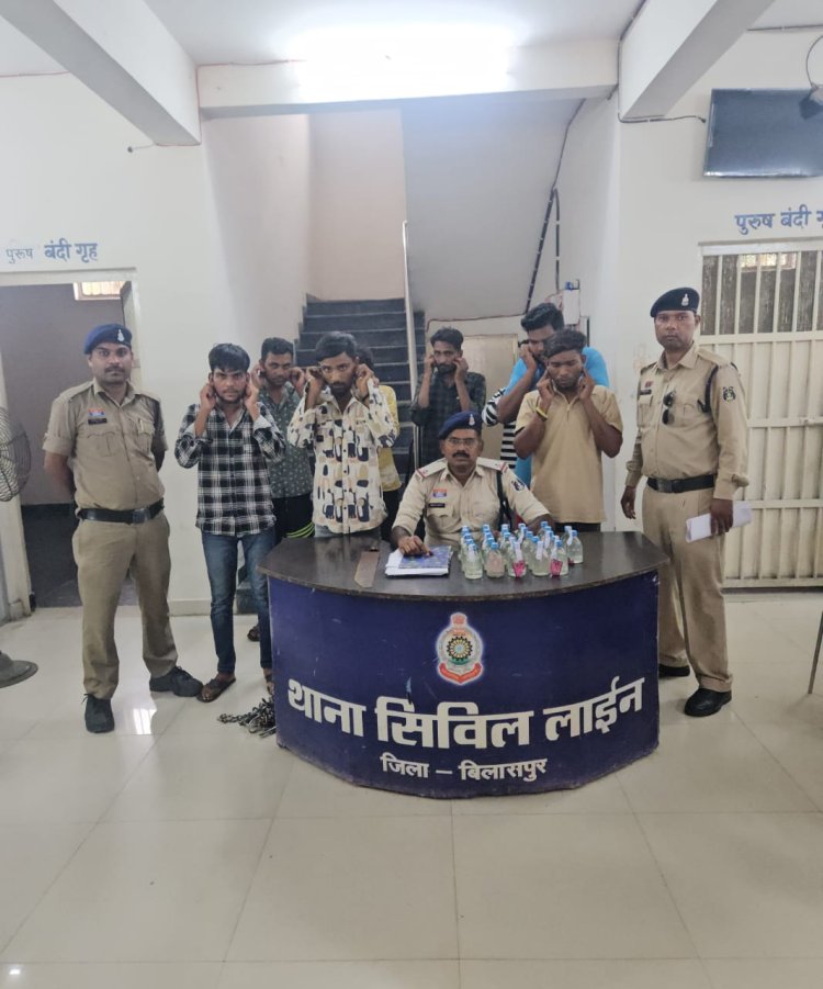 *गुंडे बदमाशों पर एक बार फिर पुलिस की कार्रवाई,मंगला, कुदूदंड, क्षेत्र के 9 आदतन बदमाश को पुलिस ने किया गिरफ्तार*