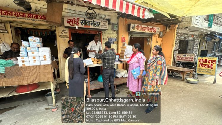 *नकली होने के संदेह में 660 किलो खोवा और 35 किलो पनीर जब्त*