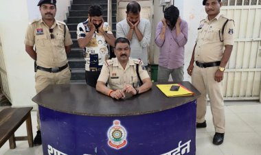 *क्षेत्र का माहौल खराब करने वाले लड़कों पर पुलिस की कार्रवाई*