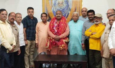 *महामाया मंदिर ट्रस्ट रतनपुर के एक बार फिर अध्यक्ष चुने गए आशीष सिंह ठाकुर*