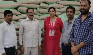 **कृषि विभाग द्वारा विक्रय केंद्रों का किया गया निरीक्षण*