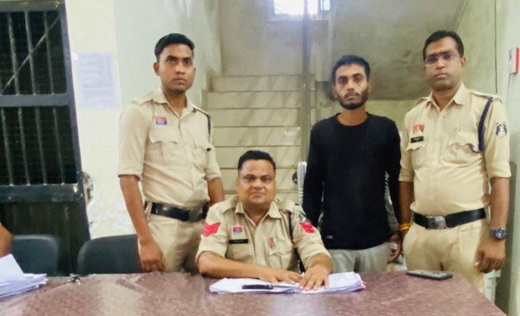 *कोटा मोड़ पर चाकू लेकर लोगों को डराने धमकाने वाले आरोपी को पुलिस ने गिरफ्तार किया, आर्म्स एक्ट के तहत की गई कार्रवाई*