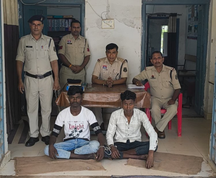 नाबालिक युवती  के साथ दैहिक शोषण करने वाले  आरोपी के साथ सहयोगी  युवक को पुलिस ने भेजा जेल