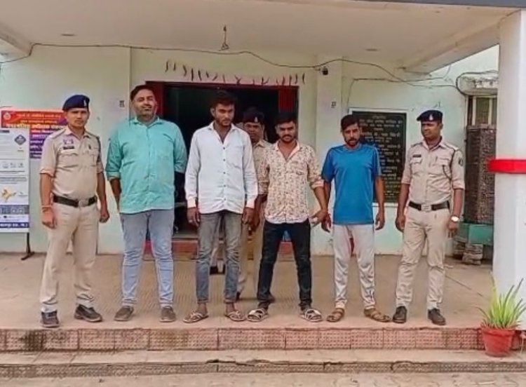 *गुरुनानक ढाबा में तोड़फोड़ कर संचालक से मारपीट करने वाले युवकों को पुलिस ने किया गिरफ्तार*,