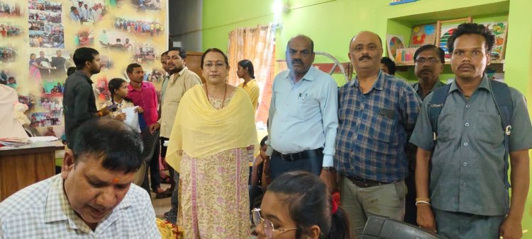 दिव्यांग बच्चों के सर्वांगीण विकास के लिए हुआ विशाल आकंलन शिविर