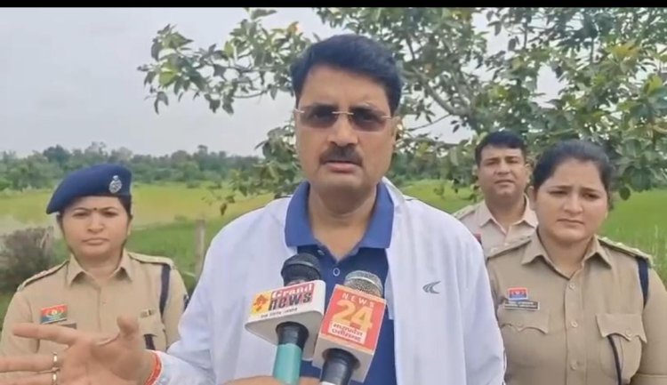 *तखतपुर थाना क्षेत्र के निगारबंद में 30 वर्षीय पुजारी युवक की हत्या, एसएसपी पहुंचे मौके पर*