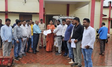 कृषि स्नातक संघ ने  नौ सूत्रीय मांग को लेकर मुख्यमंत्री एंव कृषि मंत्री के नाम पर एसडीएम को सौंपा ज्ञापन