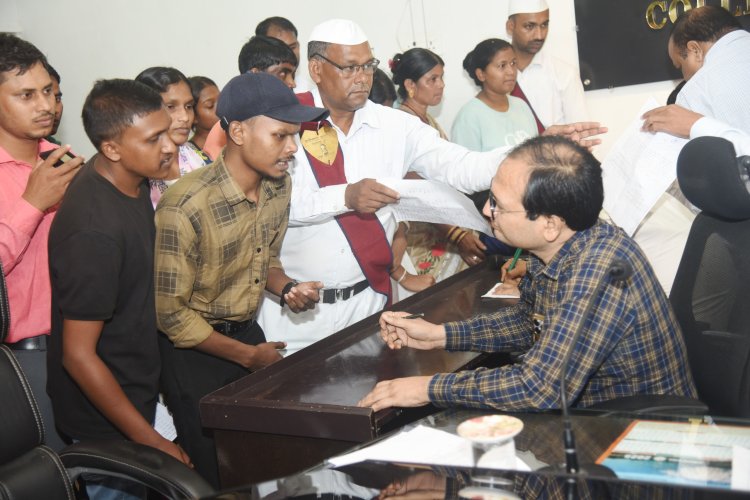 *जन दर्शन: कलेक्टर ने सुनी दूर दराज से आए लोगों समस्या, संबंधित अधिकारियों को निराकरण के निर्देश*