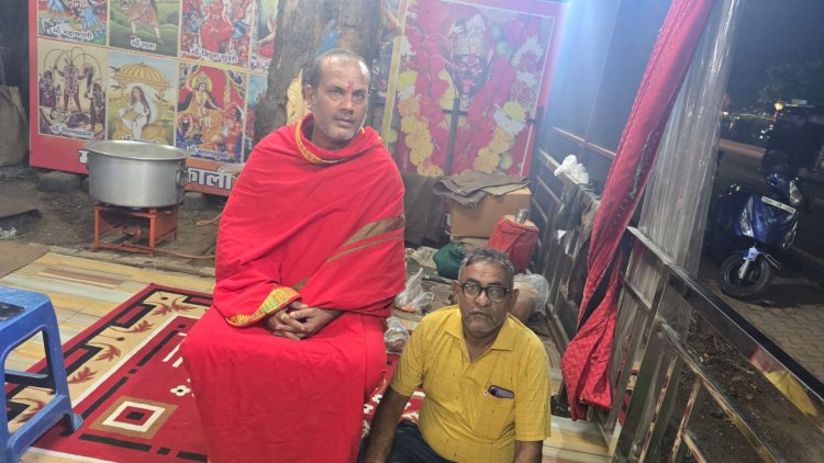 प्रधानमंत्री नरेंद्र मोदी के जन्मदिन पर माँ दक्षिण काली मंदिर आमानाका में पूजा अर्चना की गई