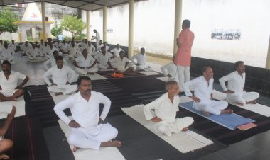 *बिलासपुर सेंट्रल जेल में रजत जयंती पर आर्ट ऑफ लिविंग का हैप्पीनेस कार्यक्रम : 10 अक्टूबर तक होंगे विविध आयोजन*