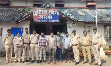 हत्या के नियत से धारदार हथियार से वार करने वाले आरोपियों को पुलिस ने किया गिरफ्तार