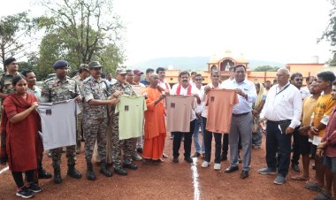 *उप मुख्यमंत्री विजय शर्मा ने सुदूर वनांचल ग्राम कच्चापाल में बस्तर ओलंपिक 2025 का किया शुभारंभ*