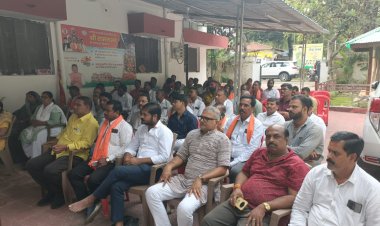 *राज्योत्सव में शामिल होने प्रधानमंत्री मोदी का आगम : तैयारियों को लेकर बीजेपी जिला ग्रामीण की बैठक*