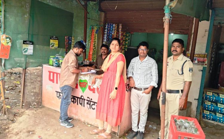 *तंबाकू मुक्त मुंगेली की दिशा में कदम, कोटपा एक्ट के तहत कार्रवाई जारी*