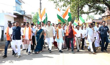 *कोटा में यूनिटी मार्च का केंद्रिय मंत्री ने किया शुभारंभ : युवाओं में दिखा जोश और देशभक्ति  का उत्साह*