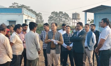 *अपर मुख्य सचिव ने किया विभिन्न धान खरीदी केंद्र का निरीक्षण, दूसरे दिन जिले में 1333 क्विंटल धान की खरीदी*