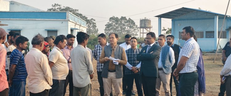 *अपर मुख्य सचिव ने किया विभिन्न धान खरीदी केंद्र का निरीक्षण, दूसरे दिन जिले में 1333 क्विंटल धान की खरीदी*