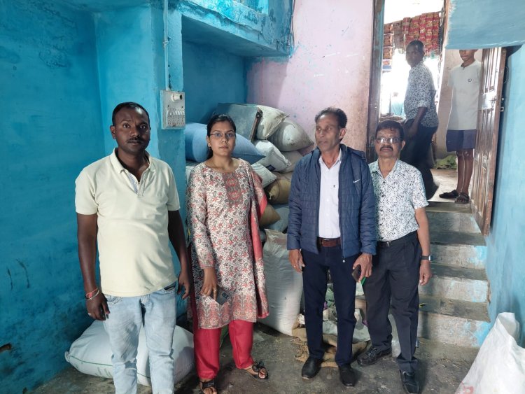 *फिर पकड़ाया साढ़े चार लाख रुपए का अवैध धान, प्रशासन की छापेमारी लगातार जारी*