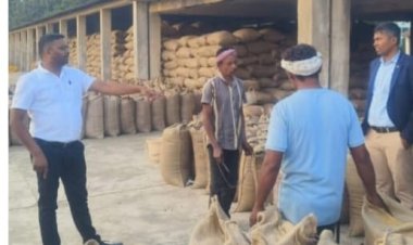 *कार्रवाई :: खरीदी केंद्र का बारदाना समिति ने निजी उपयोग के लिए दिया, केंद्र फड़ प्रभारी, बारदाना प्रभारी व चौकीदार निलंबित* 