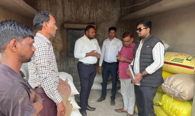 *दो संस्थानों से डेढ़ लाख रूपए का अवैध धान जब्त*