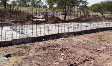 11 लाख अग्रिम भुगतान के बाद भी   एक साल से ठप पड़ा रहा , कचड़ा रिसाइक्लिंग प्लाट का काम , शिकायत के बाद घटिया निर्माण सामग्री के साथ हो रही लीपापोती