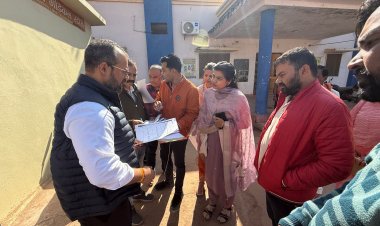 *एसआईआर पर सख्त कलेक्टर: निर्देशों का अनुपालन न होने एवं धीमी प्रगति पर  निलंबन समेत अधिकारियों को नोटिस*  कलेक्टर ने नगर पंचायत पथरिया, जरहागॉव, बरेला में पुनरीक्षण कार्य का किया निरीक्षण*