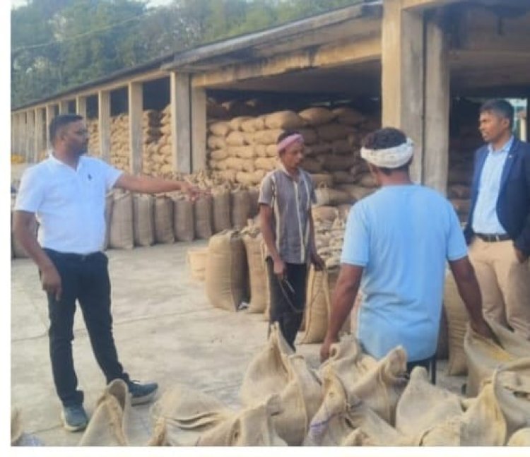 *कार्रवाई :: खरीदी केंद्र का बारदाना समिति ने निजी उपयोग के लिए दिया, केंद्र फड़ प्रभारी, बारदाना प्रभारी व चौकीदार निलंबित* 