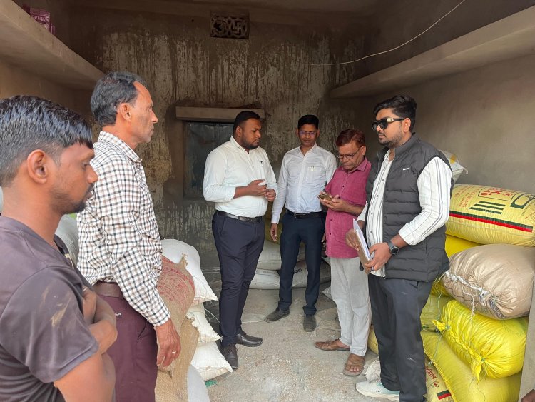 *दो संस्थानों से डेढ़ लाख रूपए का अवैध धान जब्त*