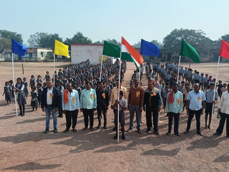 वार्षिक खेलोत्सव सह माता उन्मुखीकरण पर किया गया आयोजन