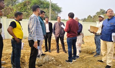 *अशोक नगर- बिरकोना,मंगला रोड और प्रस्तावित एजुकेशन हब का कलेक्टर ने लिया जायजा, प्रयास आवासीय विद्यालय का काम 20जनवरी तक पूरा करने दिए निर्देश*