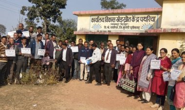 *ब्लू प्रिंट प्रशिक्षण सह प्रश्न पत्र निर्माण का पांच दिवसीय प्रशिक्षण संपन्न