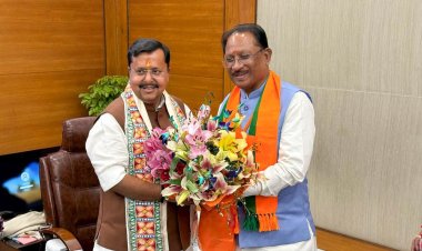 *भाजपा के हुए अध्यक्ष के रूप में नितिन नबीन को चुन लिया गया, मुख्यमंत्री विष्णुदेव साय, भाजपा प्रदेश अध्यक्ष किरण सिंहदेव ने दी शुभकामनाएं!*